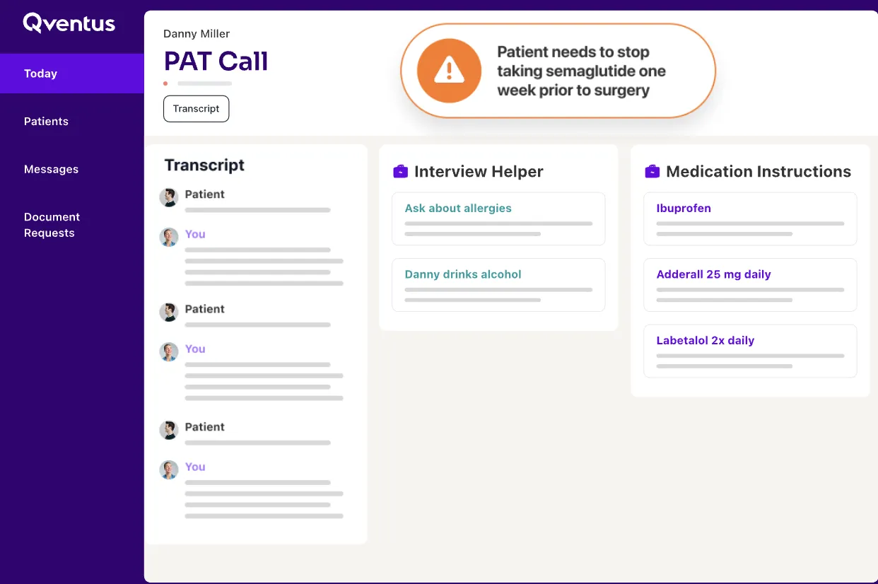 Herramientas de IA que cumplen con la HIPAA: Qventus: ideal para automatizar los flujos de trabajo hospitalarios y la coordinación perioperatoria.