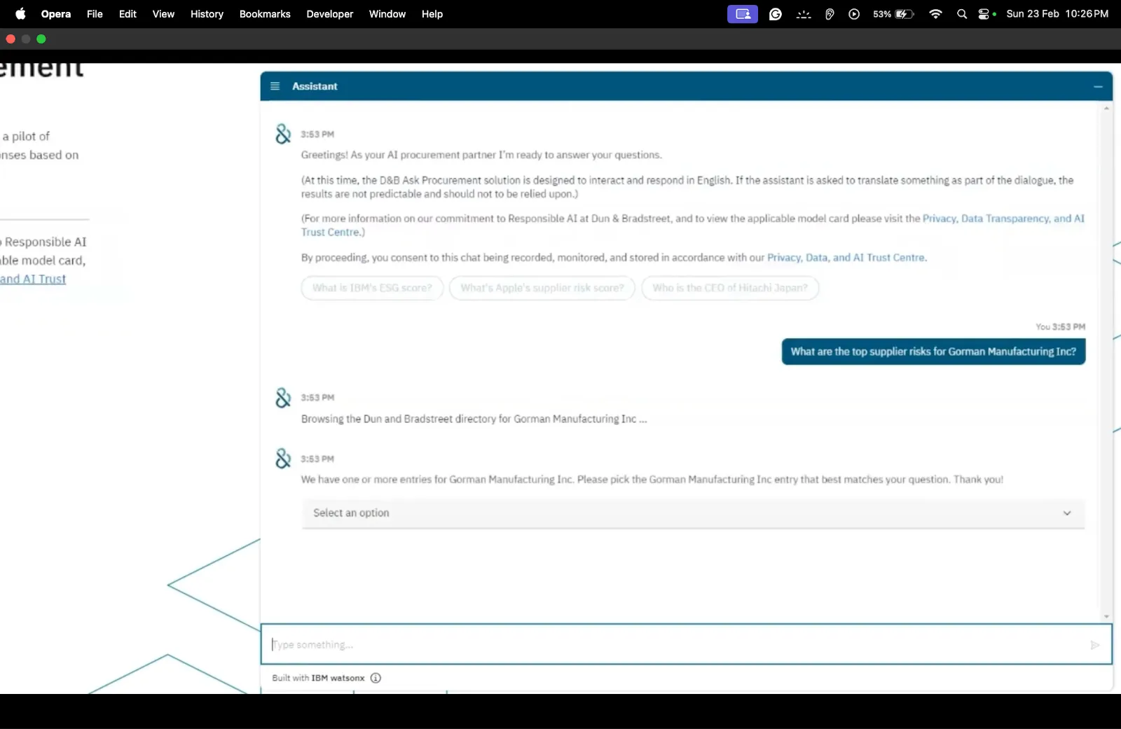 IBM Watsonx Inkoop : AI-tools voor inkoop