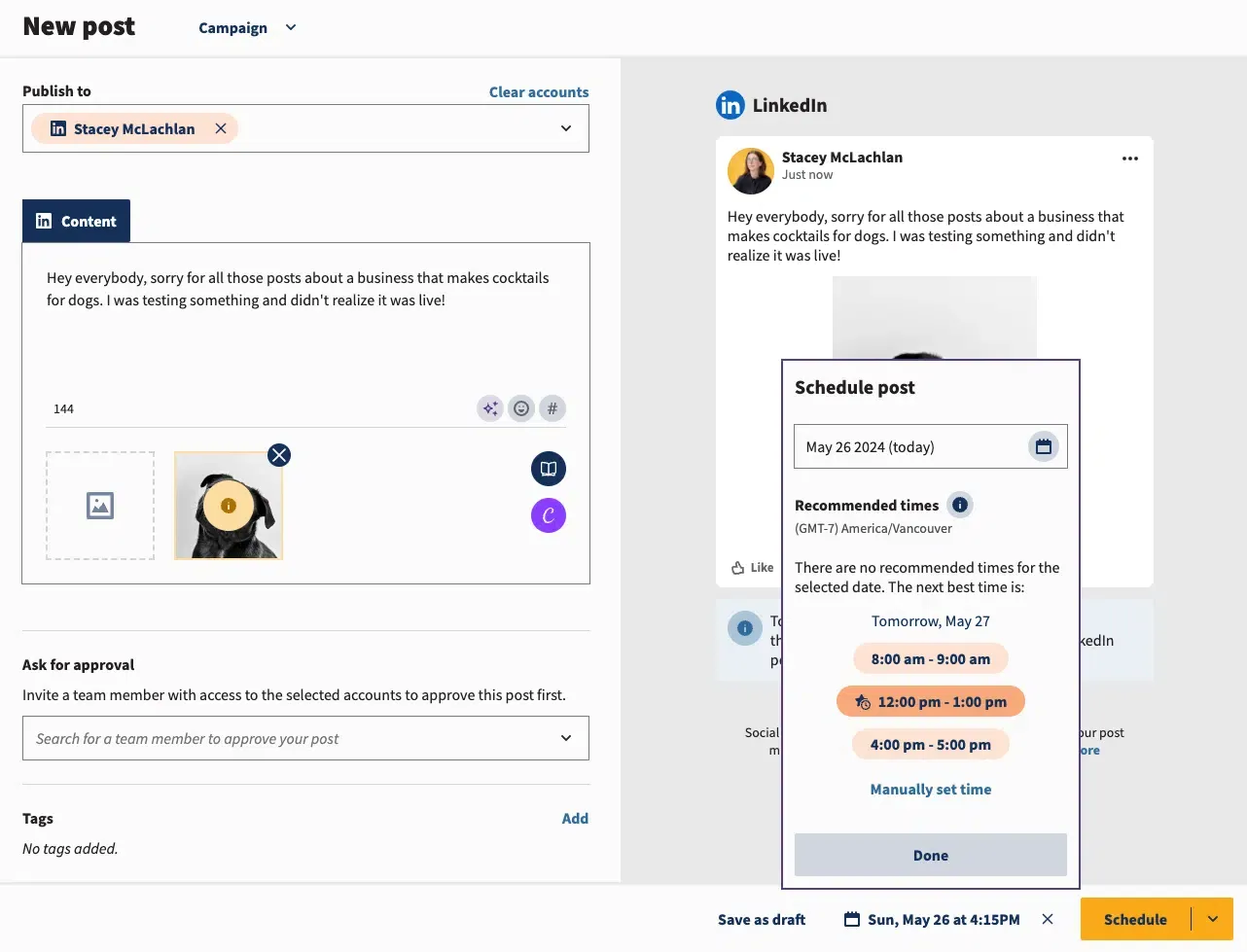Hootsuite (la mejor para programar publicaciones en Instagram y analizar redes sociales)