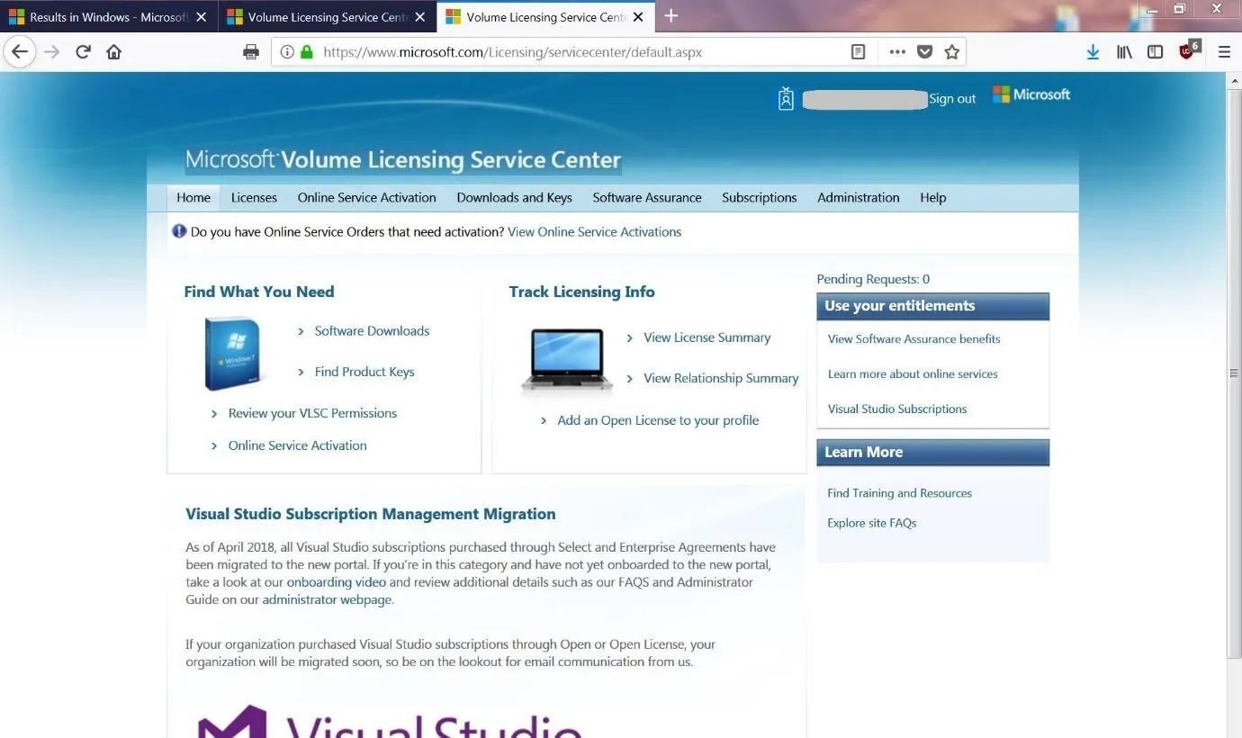 Verktyg för hantering av programvarutillgångar: Microsoft Volume Licensing