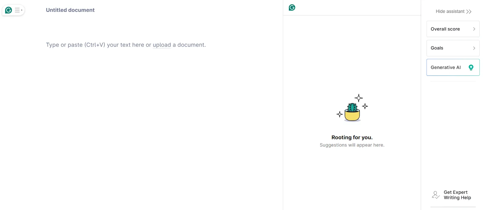 Grammarly: بديل Copy AI مع تحرير في الوقت الفعلي