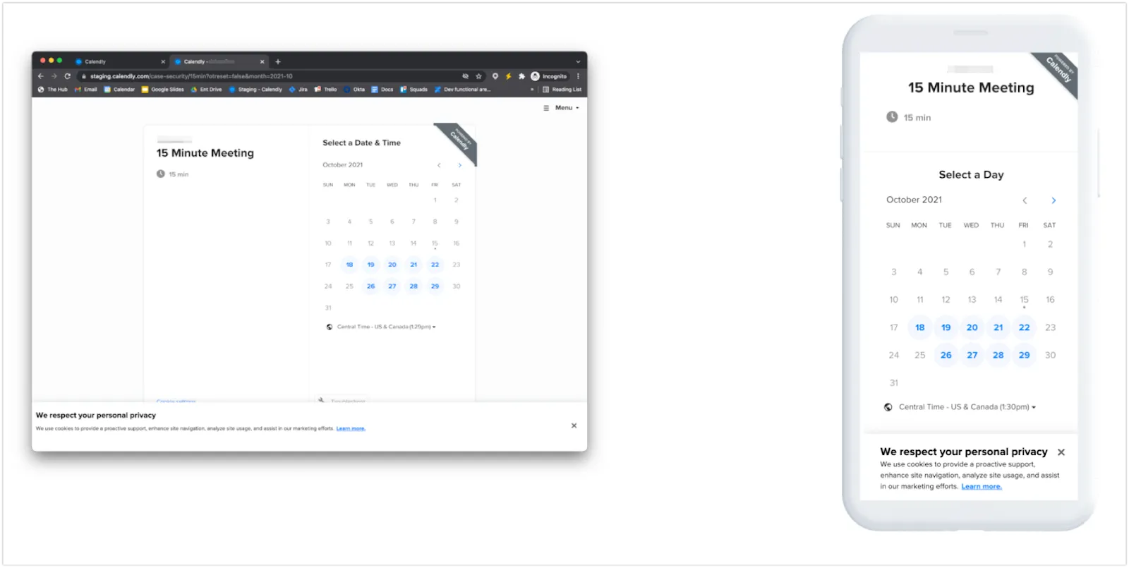 Controles de nivel Enterprise de Calendly: Tidycal frente a Calendly