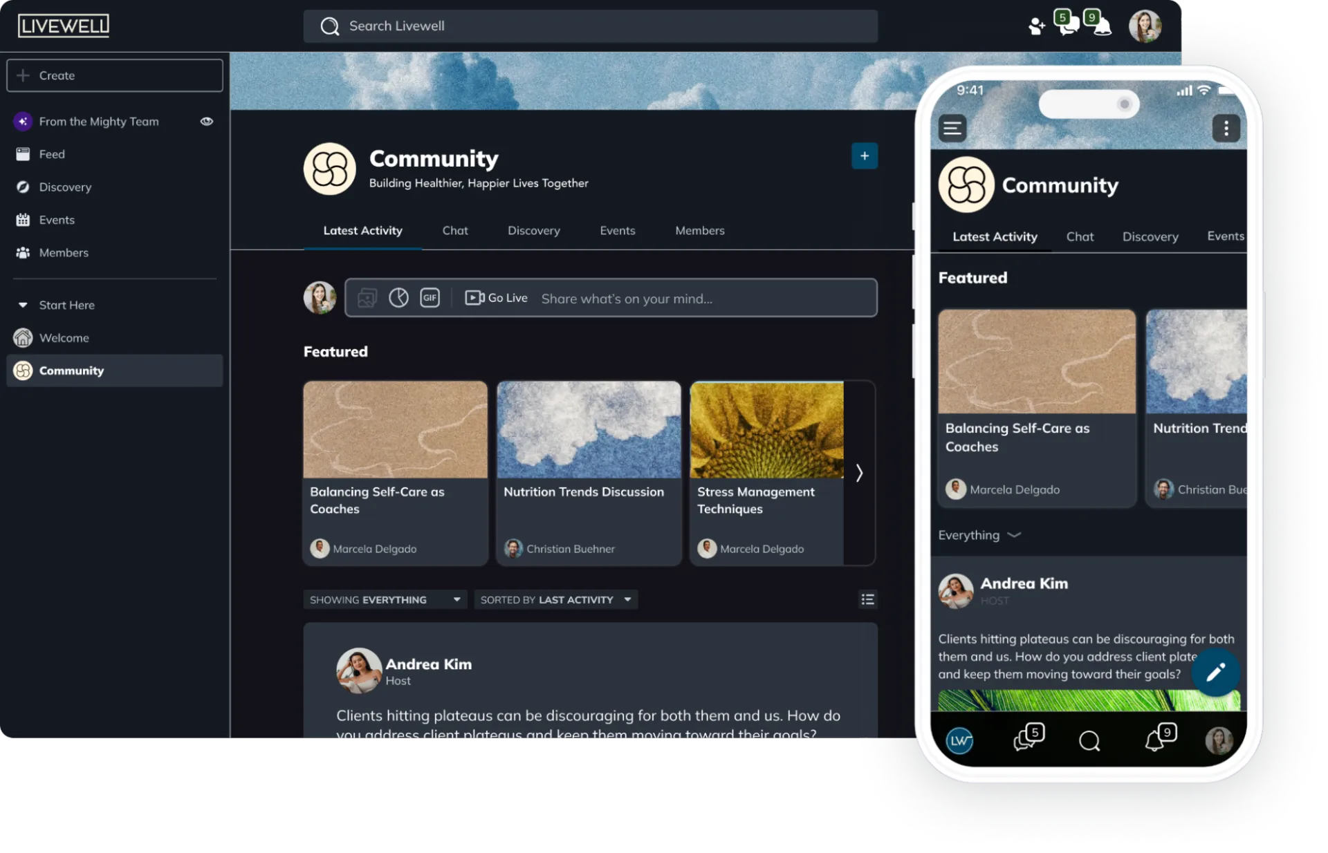 Alternativen zu Facebook-Gruppen: Mighty Networks (am besten geeignet für die Erstellung einer White-Label-Online-Community)