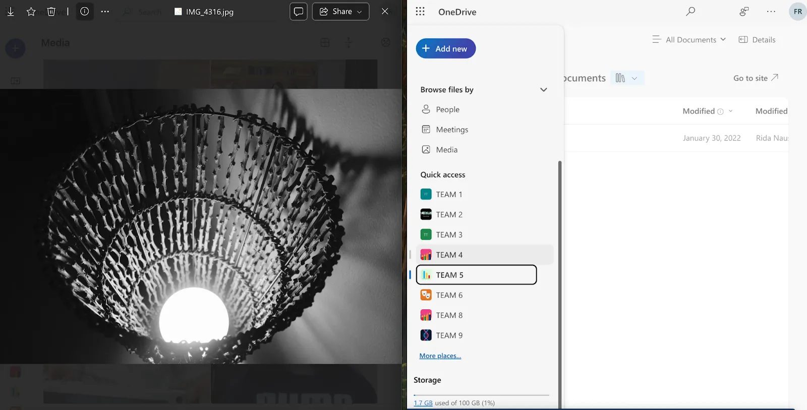Microsoft OneDrive: Phần mềm hợp tác tài liệu