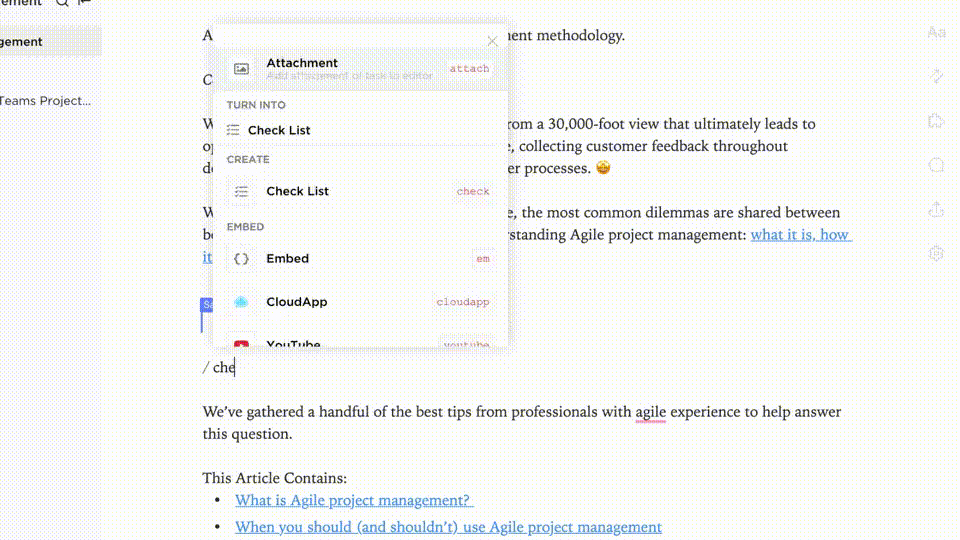 ClickUp Documentos: cómo exportar Jira a Excel