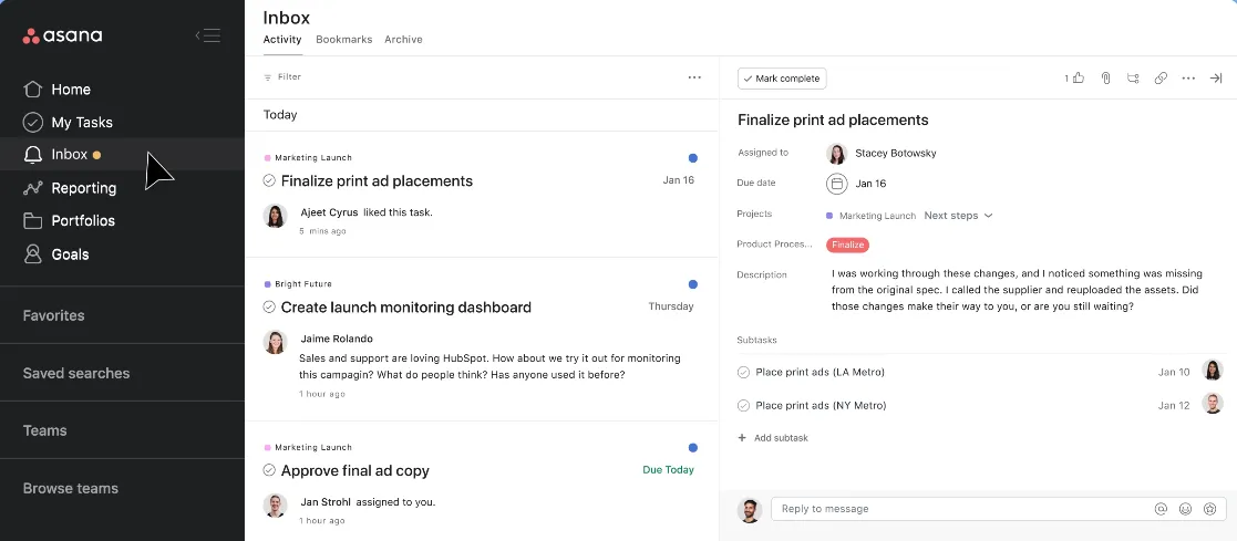 Asana: la soluzione migliore per la gestione strutturata delle attività e del project management