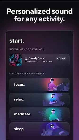 Brain.fm: تطبيقات الذكاء الاصطناعي للأندرويد