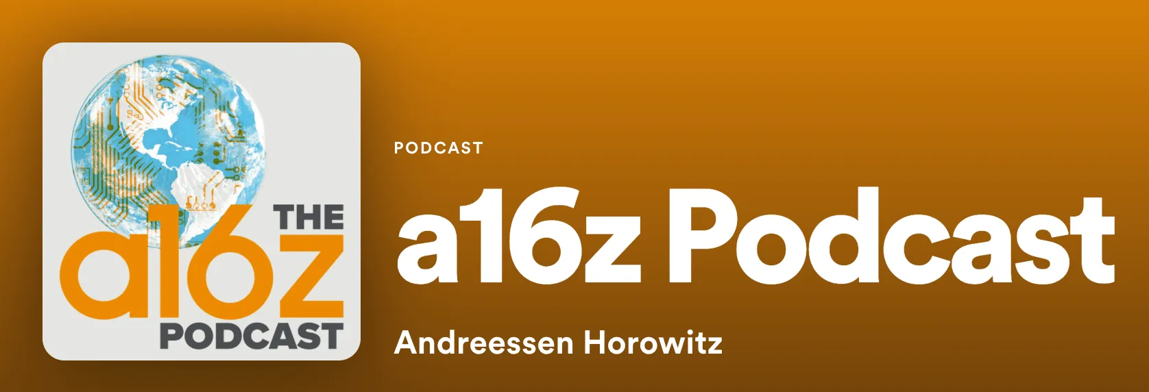 spotify'da a16z Podcast Sayfası