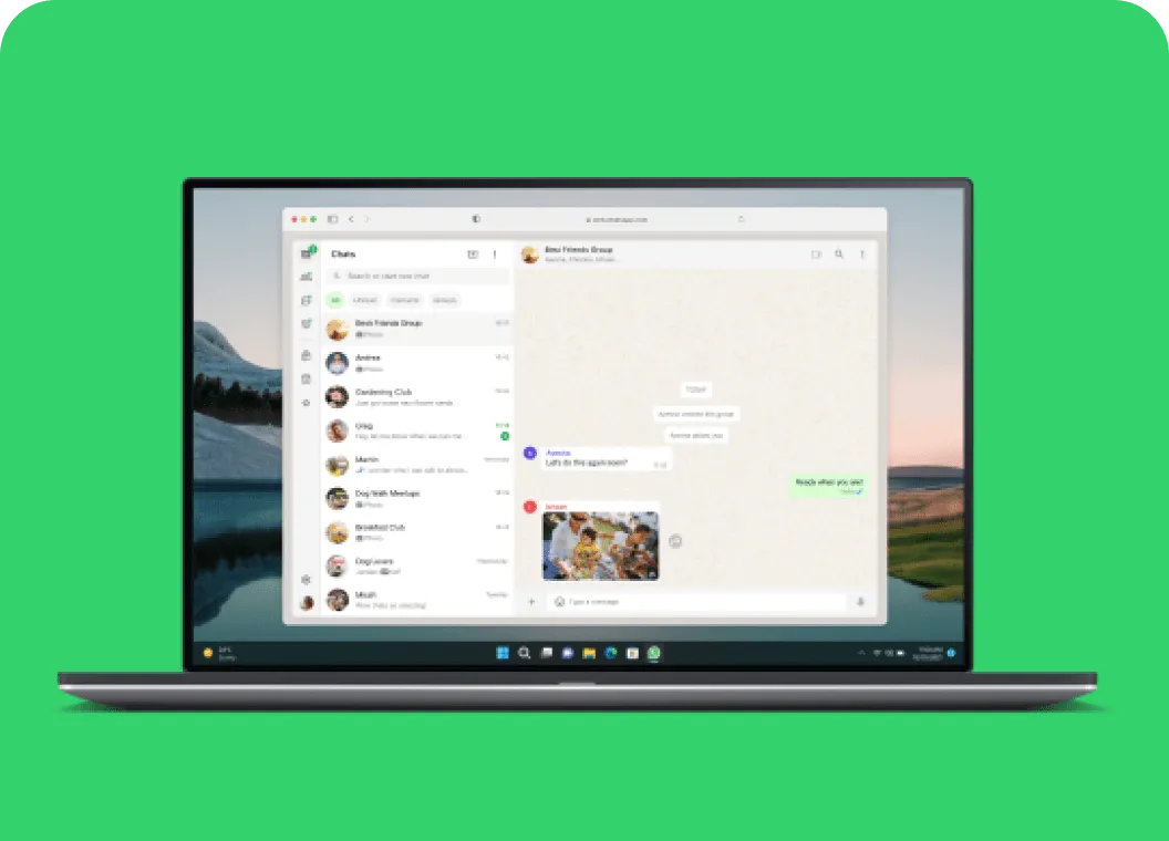WhatsApp-Benutzeroberfläche: Slack vs. WhatsApp