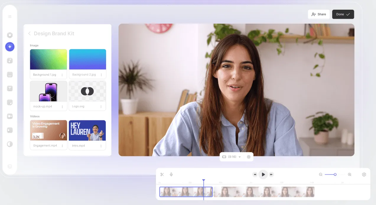 VEED.IO: بدائل Descript