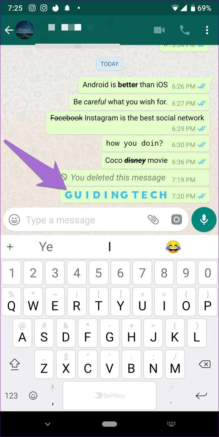 WhatsApp-hacks voor uitgebreide opmaak