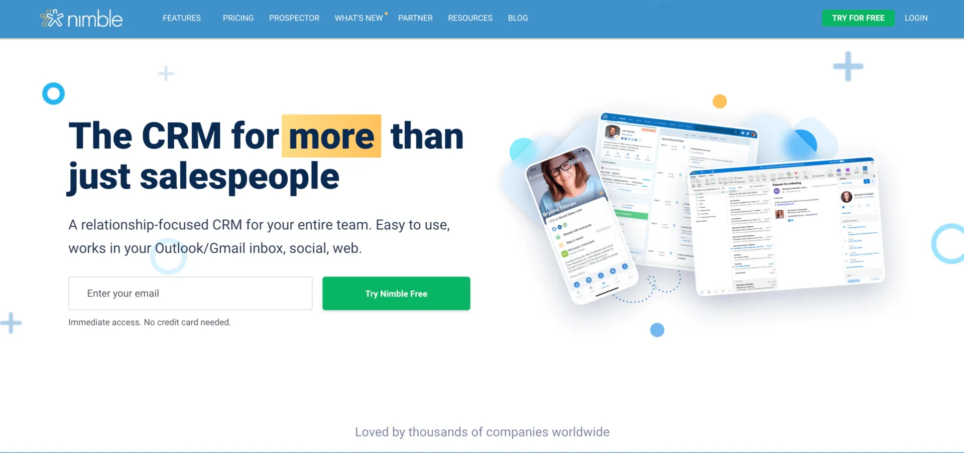 Nimble : CRM pour comptables