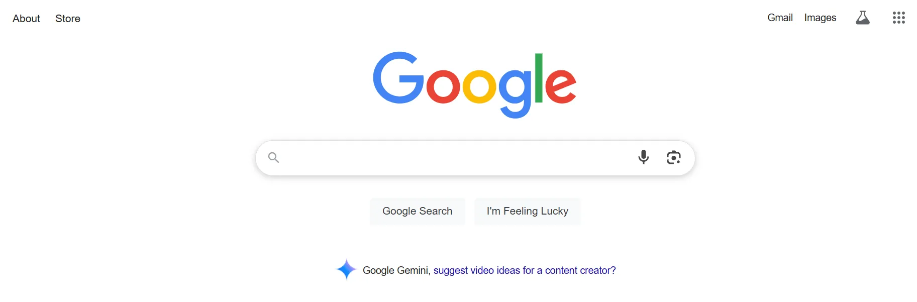 Начална страница на Google: Принципи на дизайна на Гещалт
