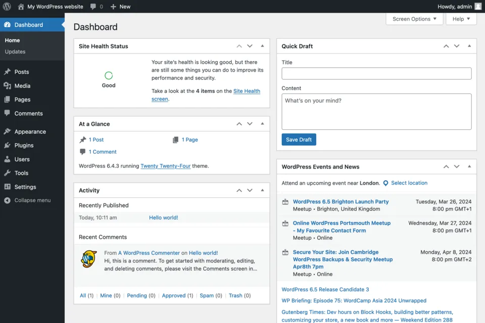 WordPress:信頼できるカスタマーサポート付きの無料ビジネスアプリ
