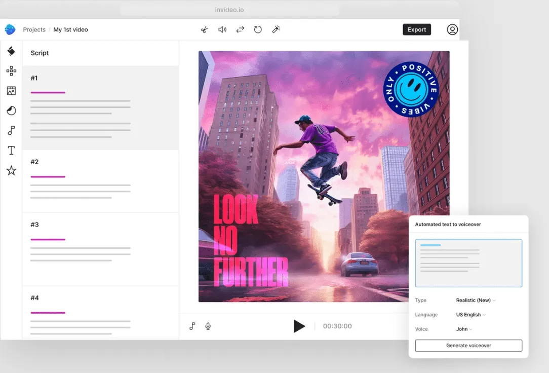 InVideo: software per video esplicativi