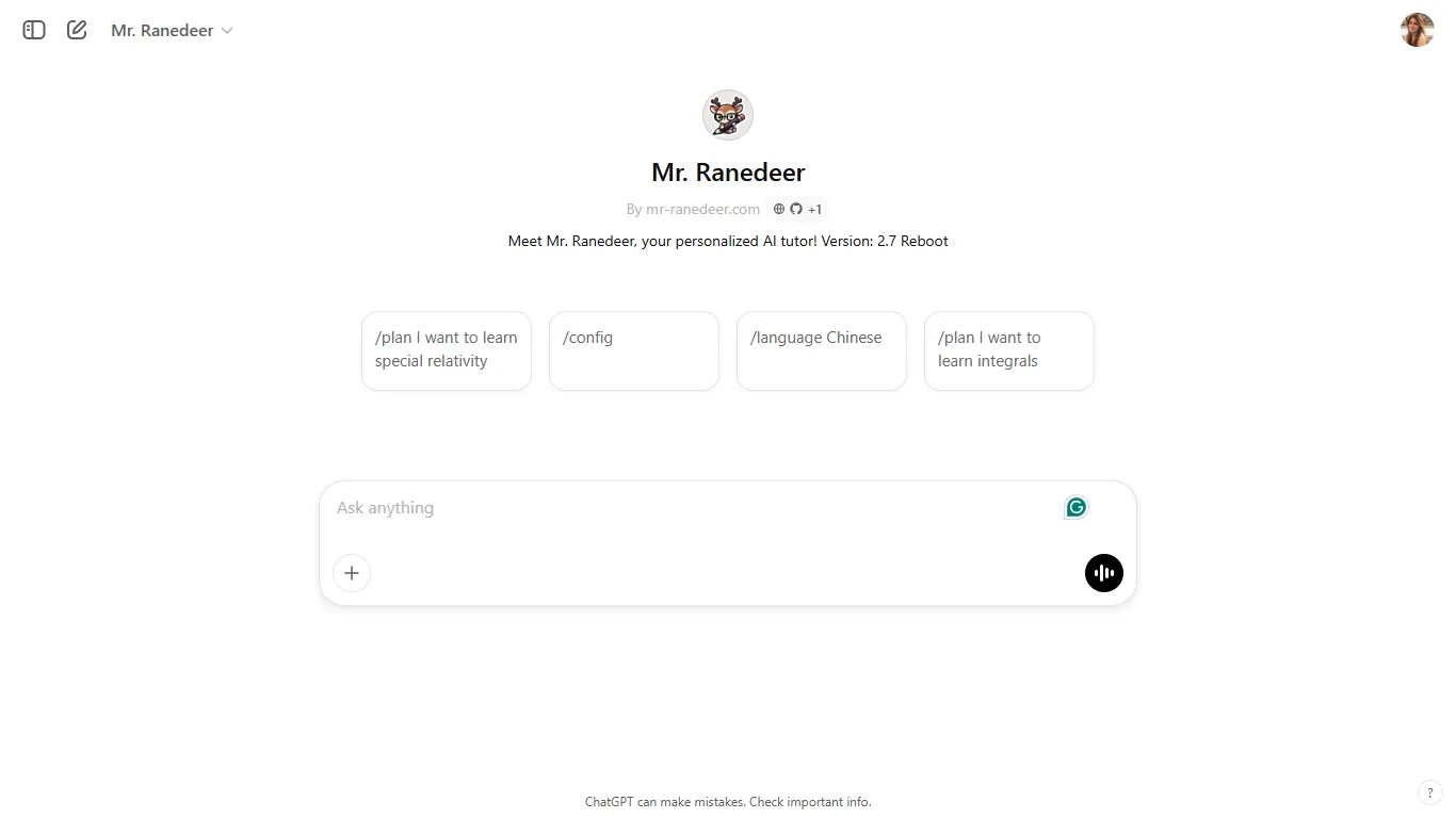 Най-добрите GPT за студенти: Mr. Ranedeer: Най-добрият персонализиран асистент за учене