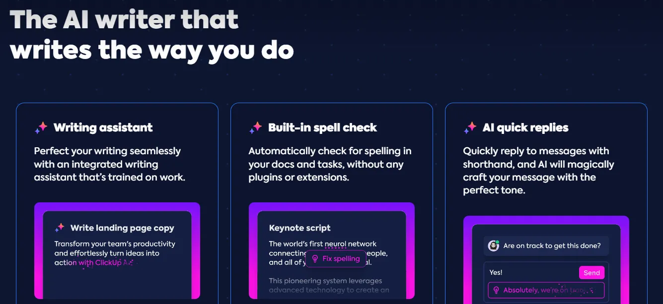 ClickUp Brain