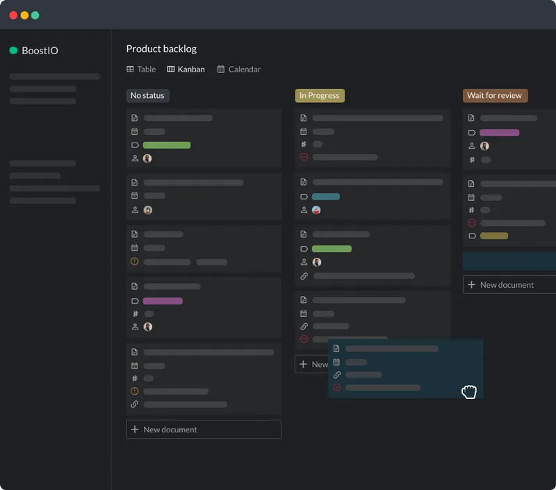 Potenziare il dashboard di Notes
