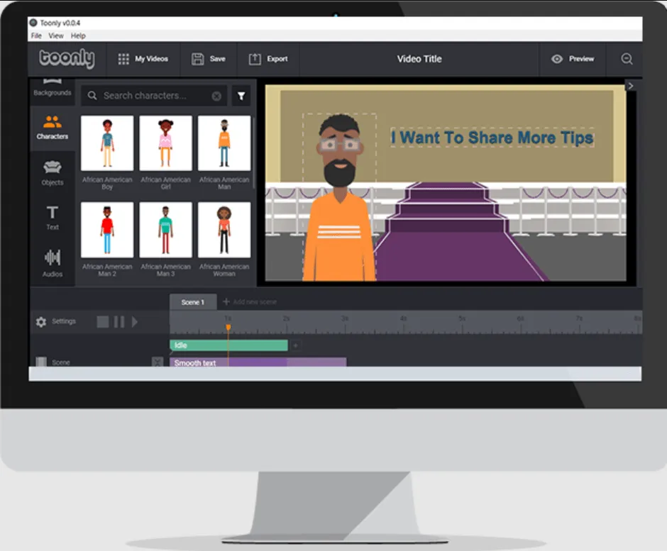 Toonly: software per video esplicativi