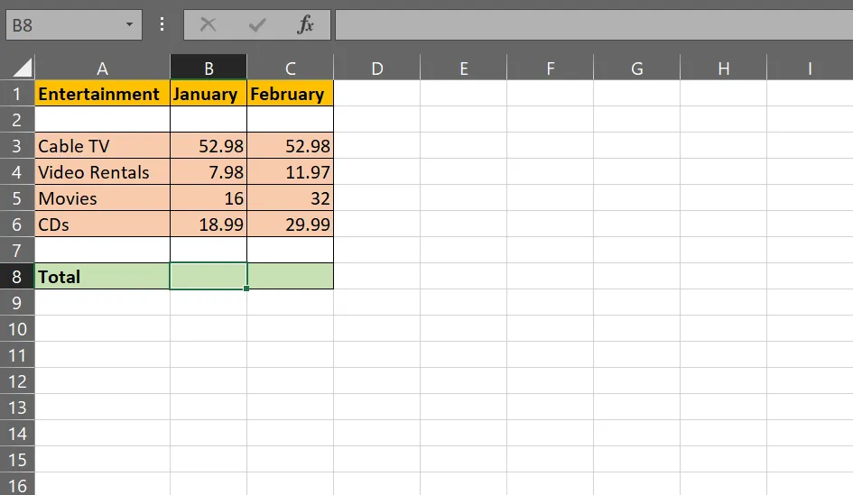 Xem cách tính tổng một cột trong Excel một cách dễ dàng: Cách tính tổng một cột trong Excel