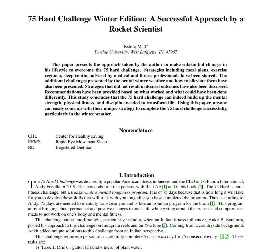PDF 75 Hard Challenge Winter Edition door ResearchGate