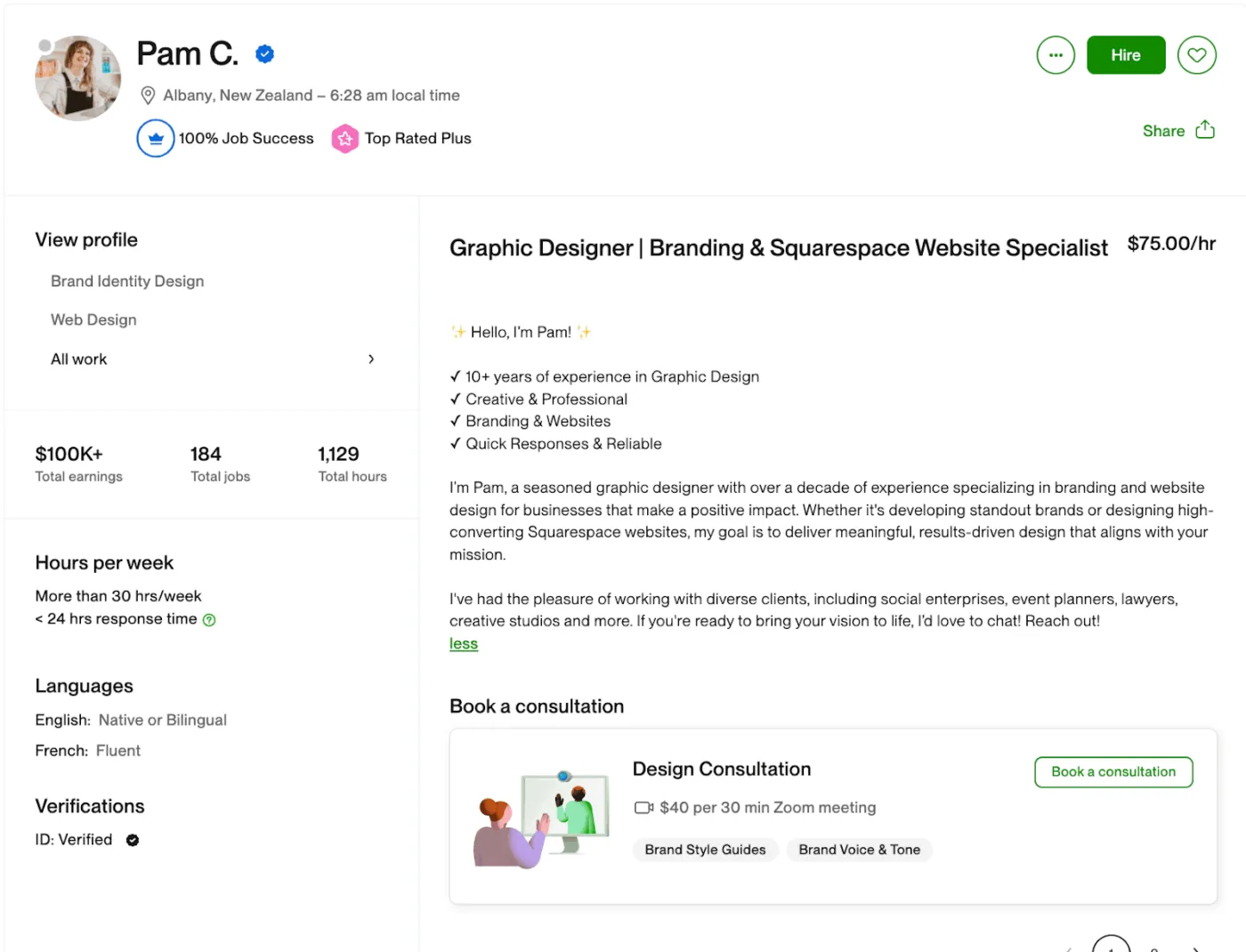 Freelancer yang menjual layanan berbasis AI di Upwork