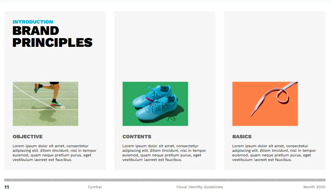 Markenbücher und Styleguides: Ideen für Google Slides