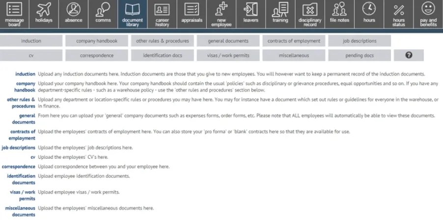 Biblioteca de documentos de Myhrtoolkit
