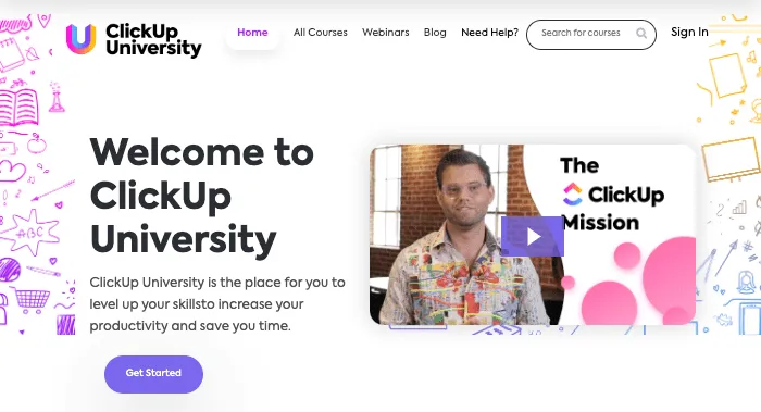 Iscriviti alla ClickUp University