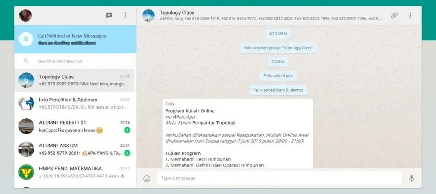 WhatsApp: aplicativo de mensagens privadas que oferece criptografia de ponta a ponta