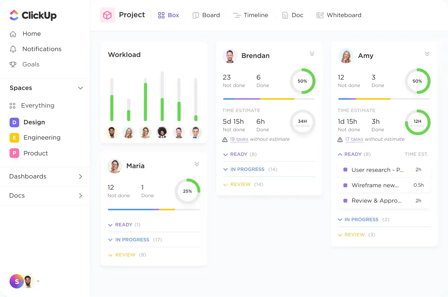Quản lý phần mềm ClickUp