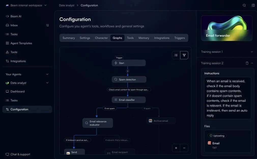 Beam AI: เปลี่ยนข้อมูลให้เป็นข้อมูลเชิงลึกด้วยทางเลือกของ Lindy AI ที่ออกแบบมาเพื่อการนำไปใช้อย่างรวดเร็ว