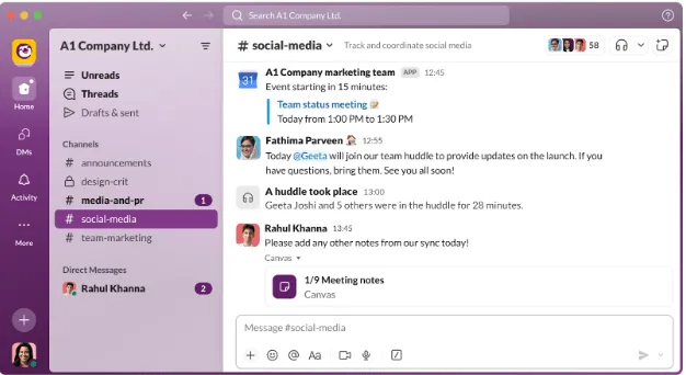 Slack ; slack 로그인