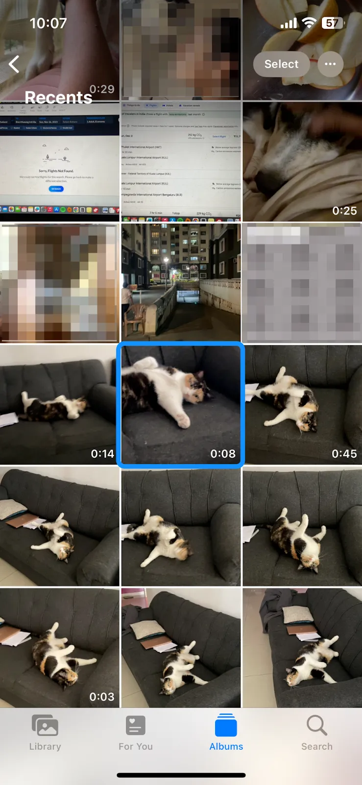 iPhone（iOS）での画面録画のトリミング：画面録画をトリミングする方法