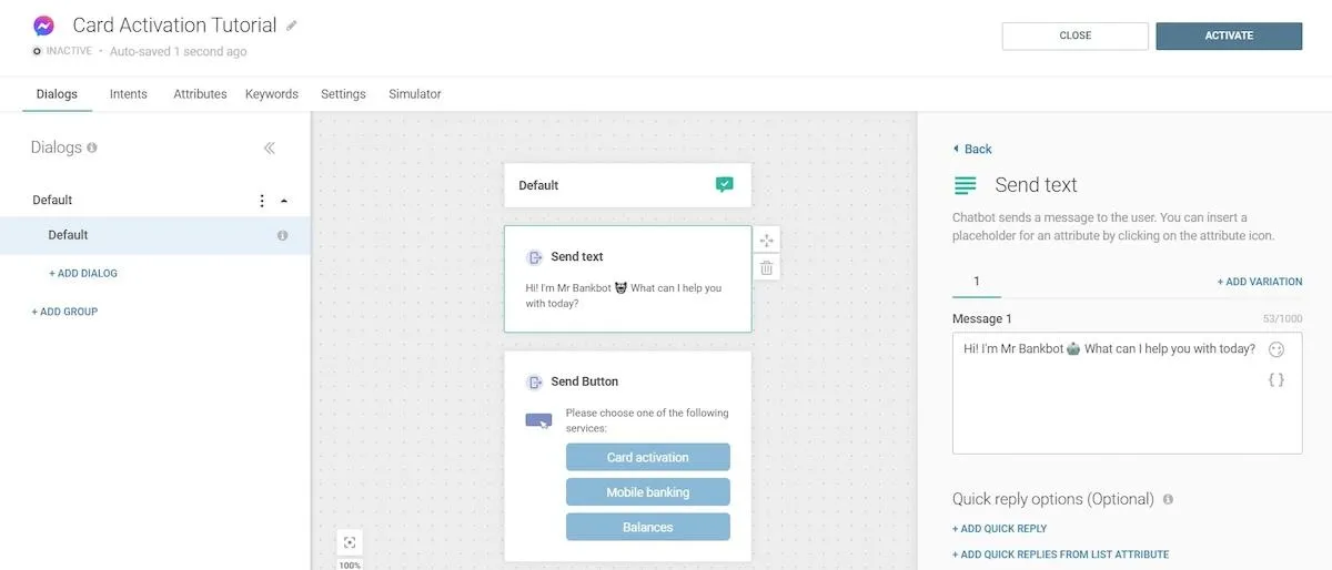 การสร้างข้อความใน Infobip