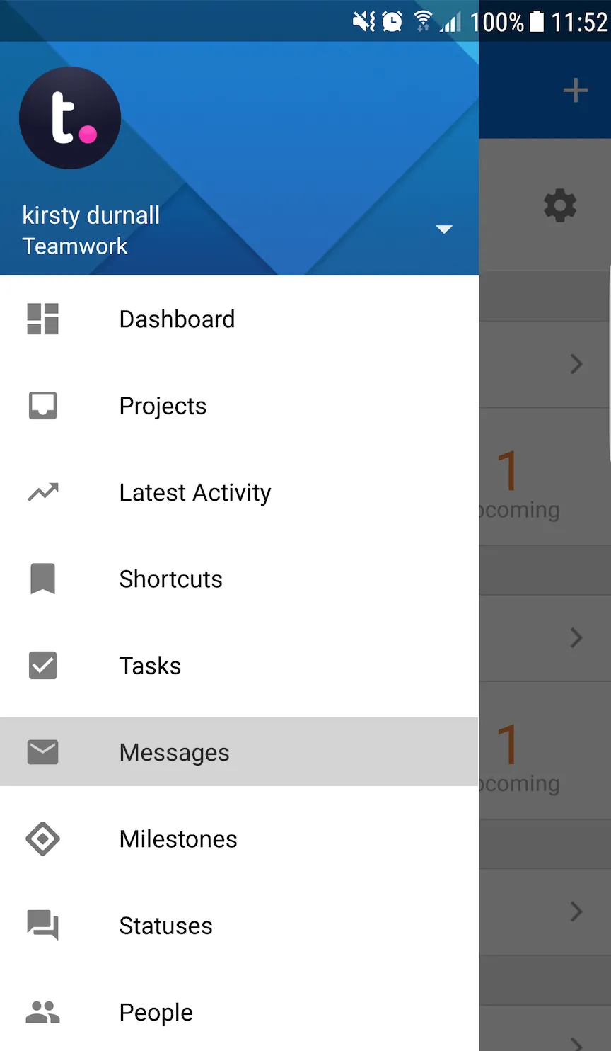 Aplicativo Teamwork