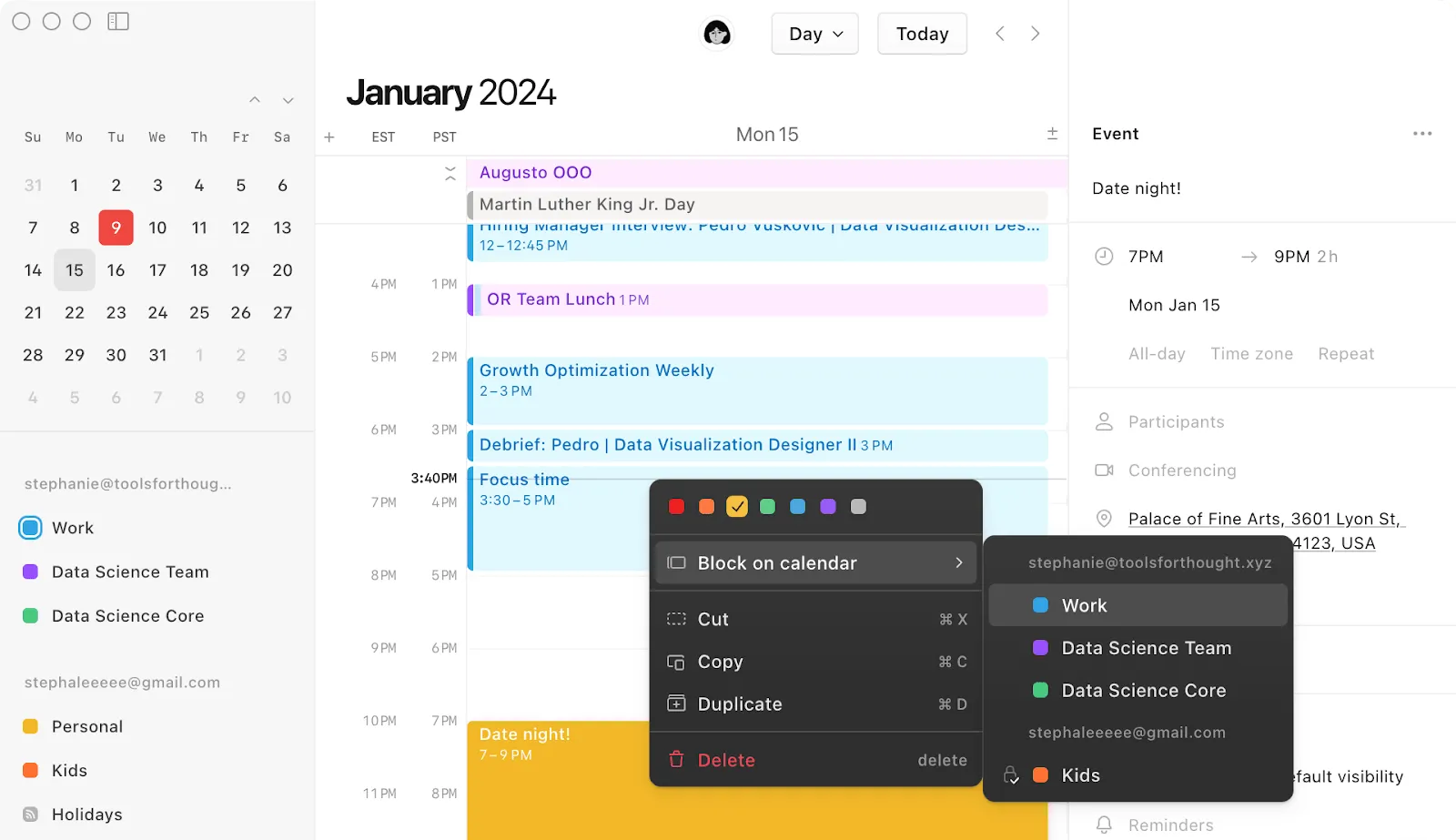 Téléchargez l'application Notion Calendar
Comment intégrer Google Agenda dans Notion