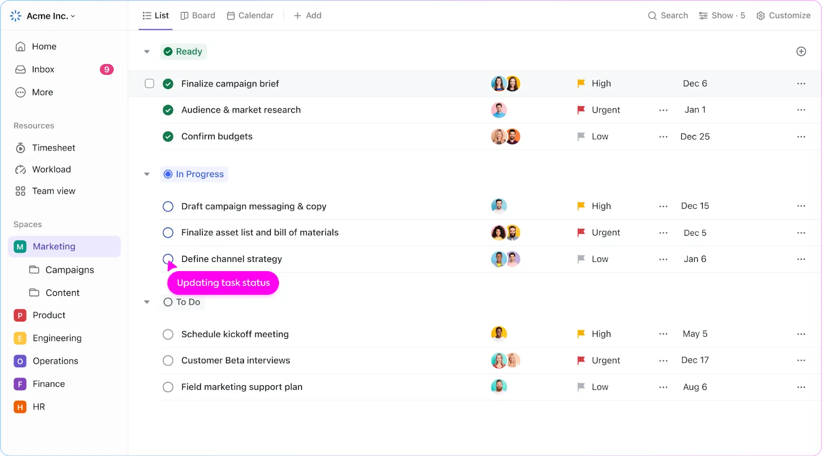 L'IA di ClickUp per la produttività delle piccole imprese