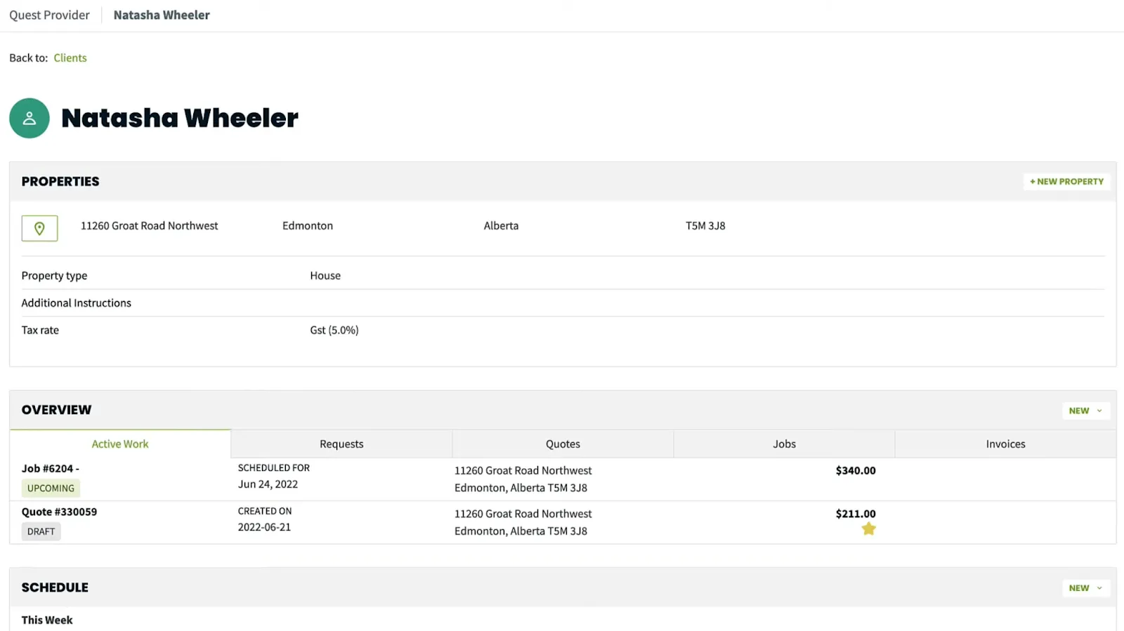 Jobber: CRM pro stavebnictví
