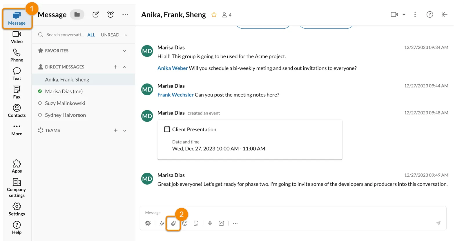 Ringcentral_كيف يمكنني دمج أدوات إدارة المشاريع مع منصات المراسلة؟