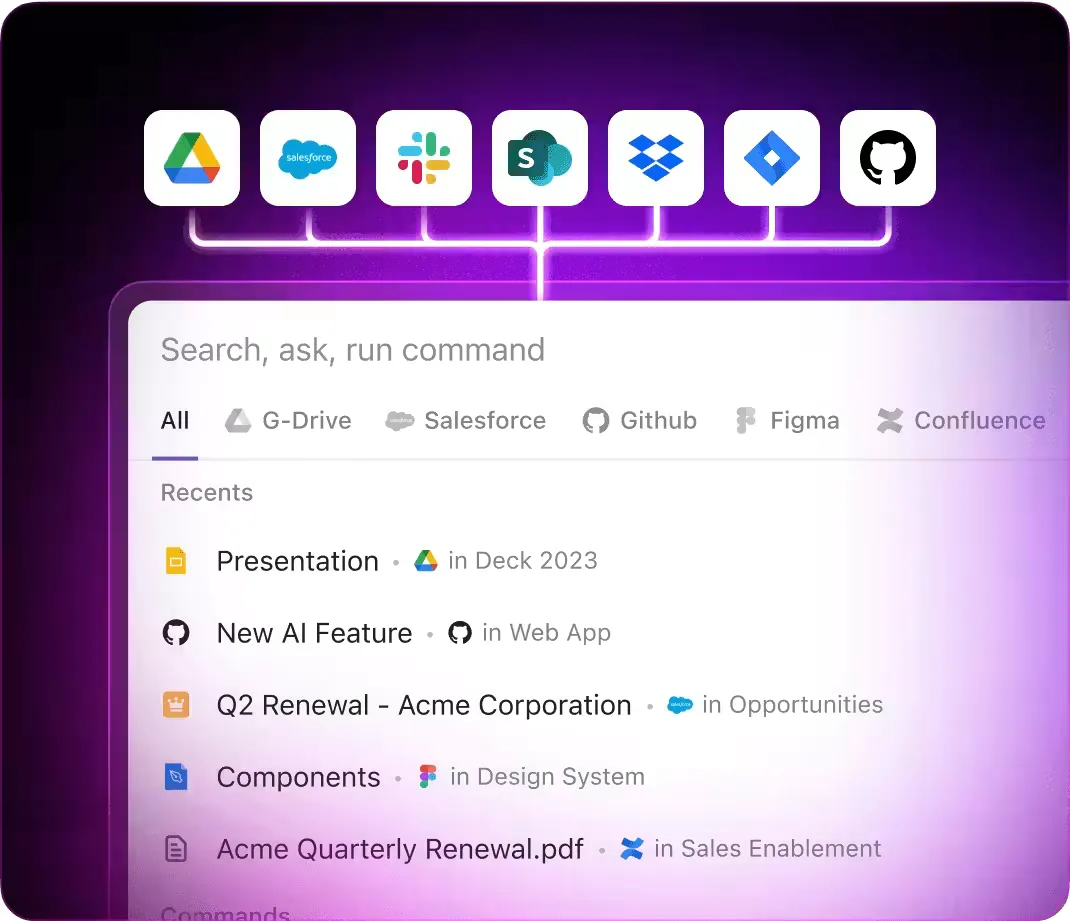 يوحد ClickUp Brain المعرفة عبر جميع تطبيقاتك