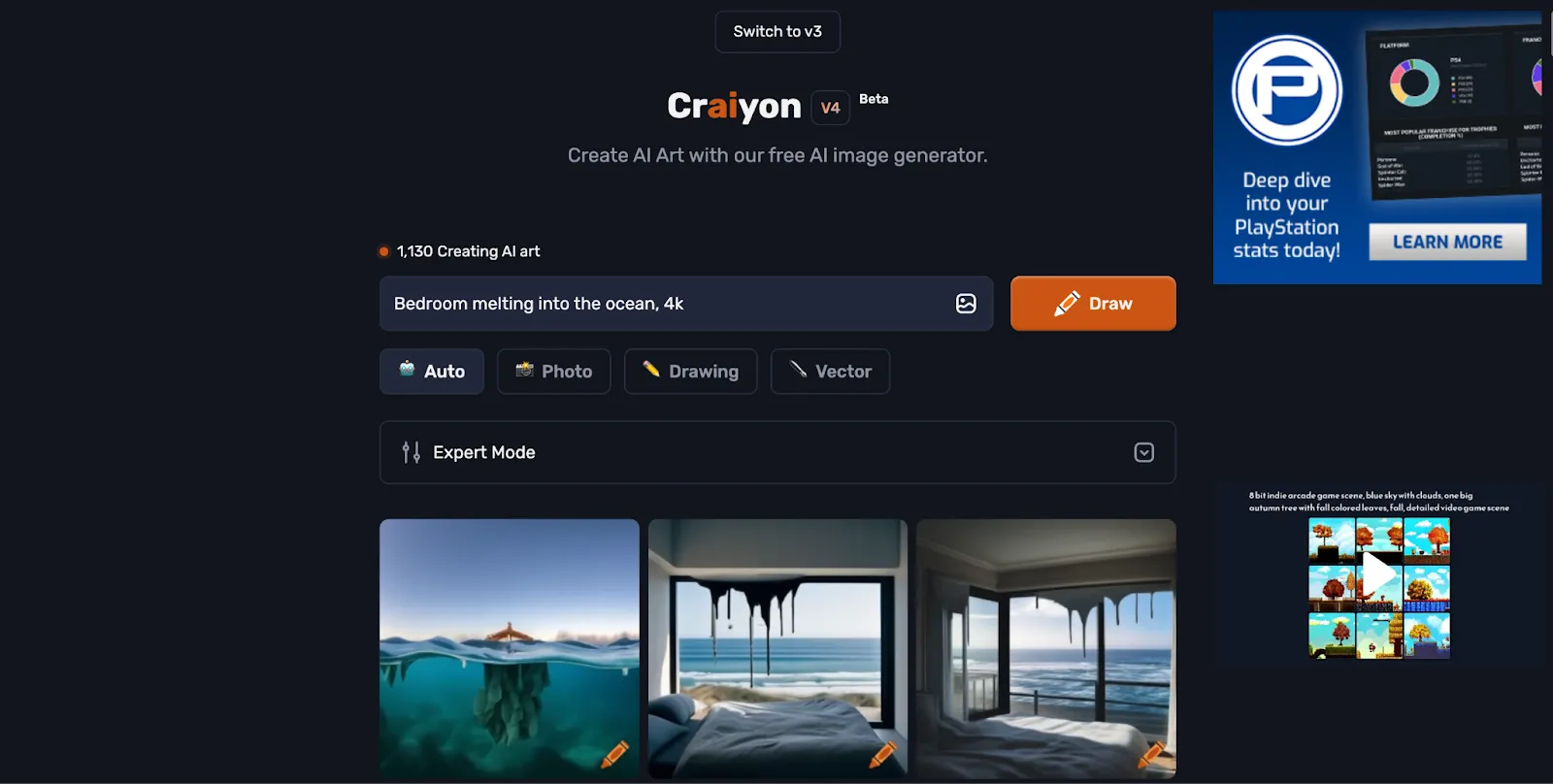 Craiyon: алтернатива на Ideogram