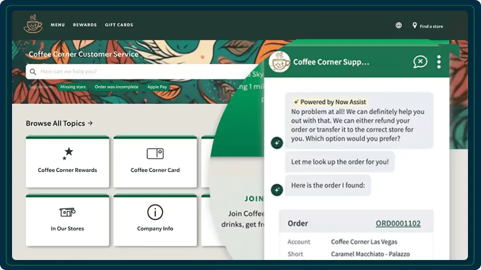 ServiceNow -  Alternative a Moveworks