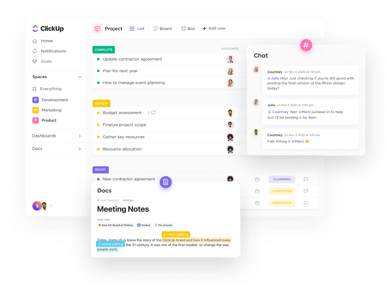 Visualizzazione chat